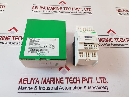 Schneider /Telemecanique Cad503P7 Control Relay 230V 50/60Hz
