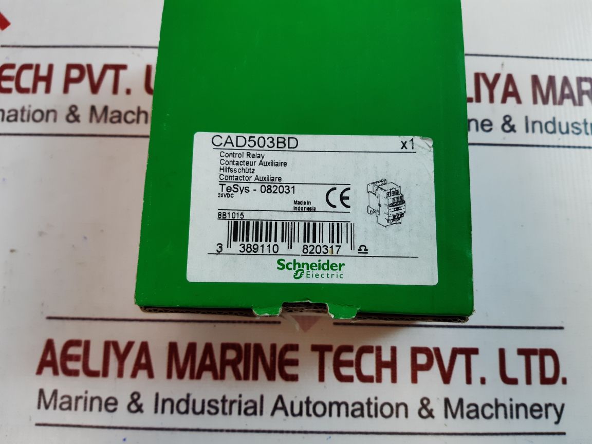 Schneider/Telemecanique Cad503Bd Control Relay Lad4Tbdl
