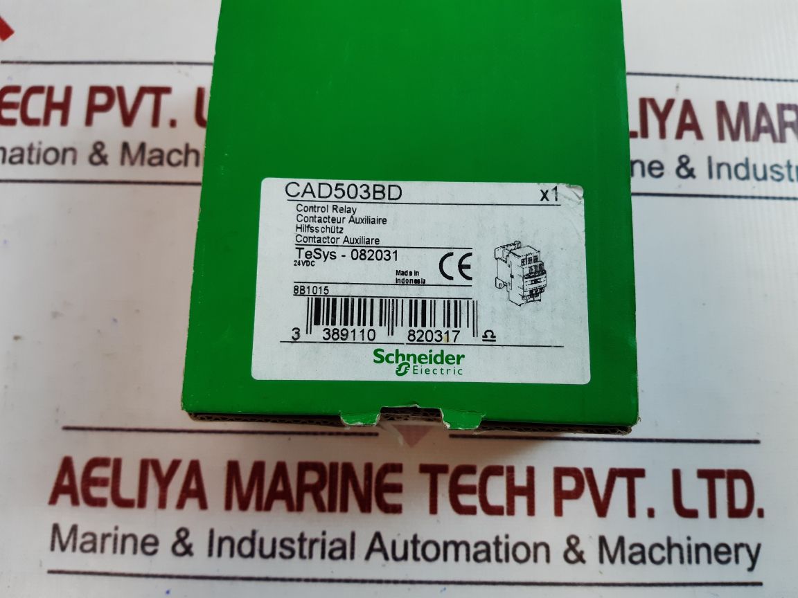 Schneider/Telemecanique Cad503Bd Control Relay Lad4Tbdl
