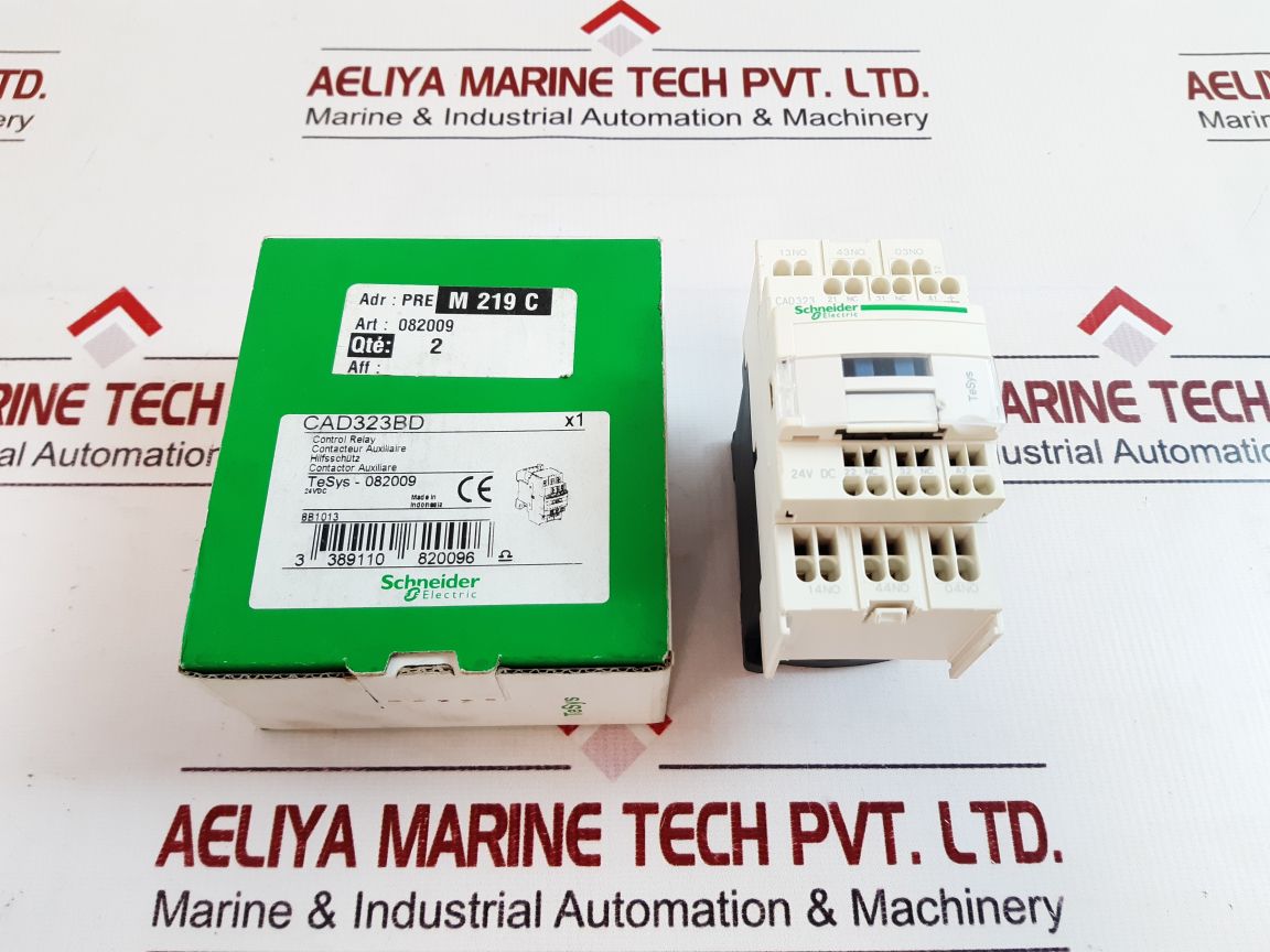 Schneider Electric Cad 323Bd Control Relay
