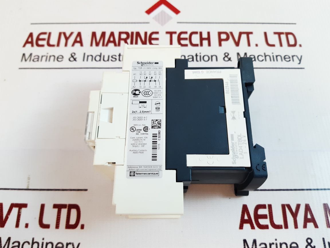 Schneider Electric Cad 323Bd Control Relay
