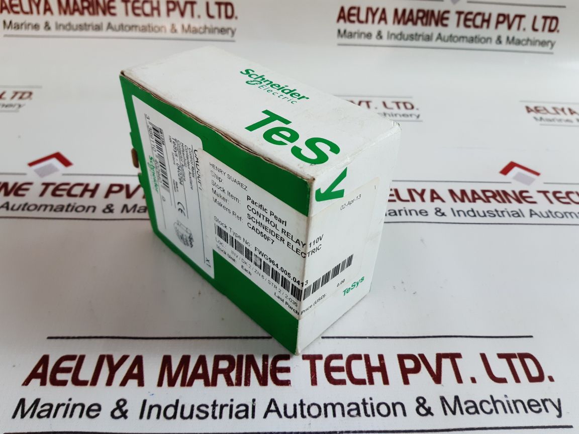 Schneider Electric Cad 50 Control Relay