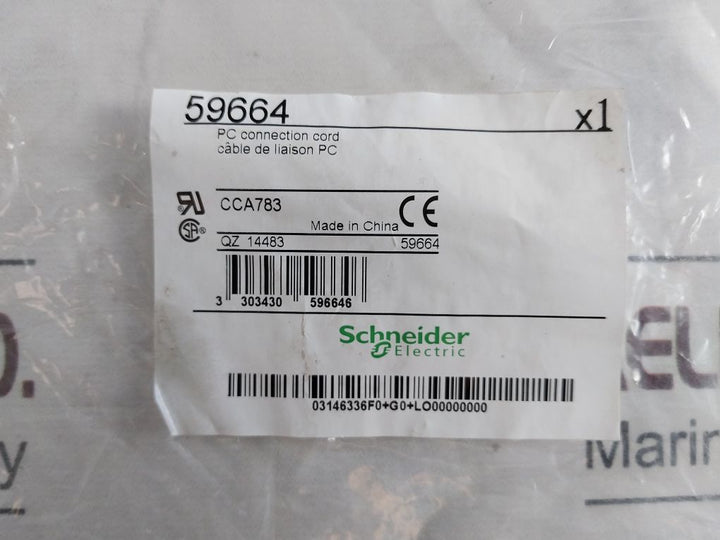 Schneider Electric Cca783 Pc Connection Cord