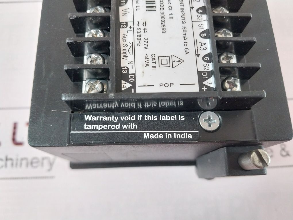 Schneider Electric Conzerv Em1000 Power And Energy Meter 50/60Hz