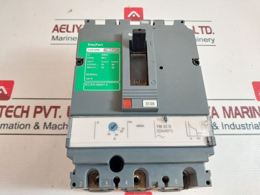 Schneider Electric Cvs100N Circuit Breaker Cat.A