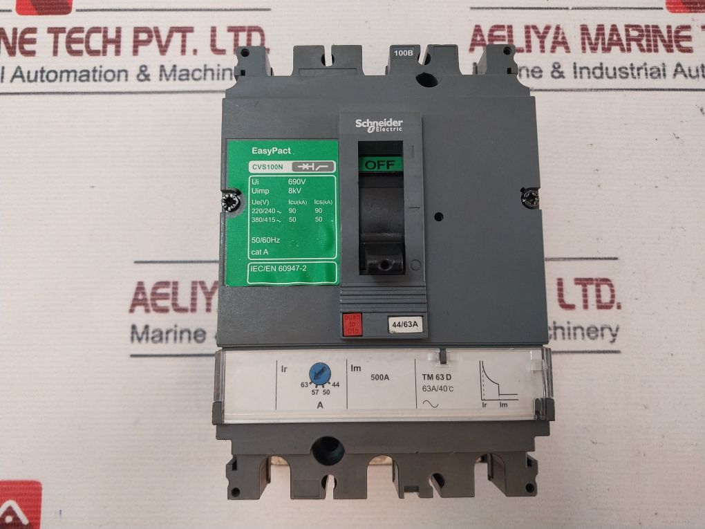 Schneider Electric Cvs100N Circuit Breaker 100B
