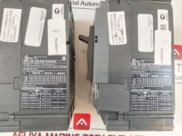 Schneider Electric Cvs100N Circuit Breaker Iec/En 60947-2