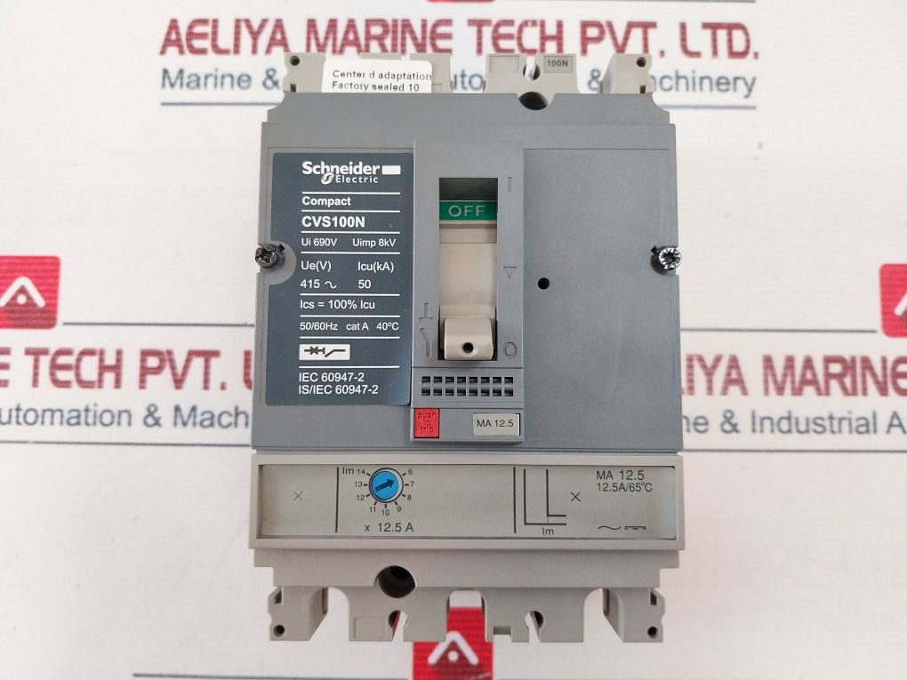 Schneider Electric Cvs100N Circuit Breaker 690V