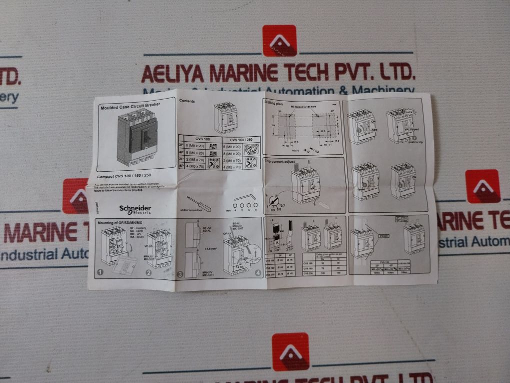 Schneider Electric Cvs160B Circuit Breaker