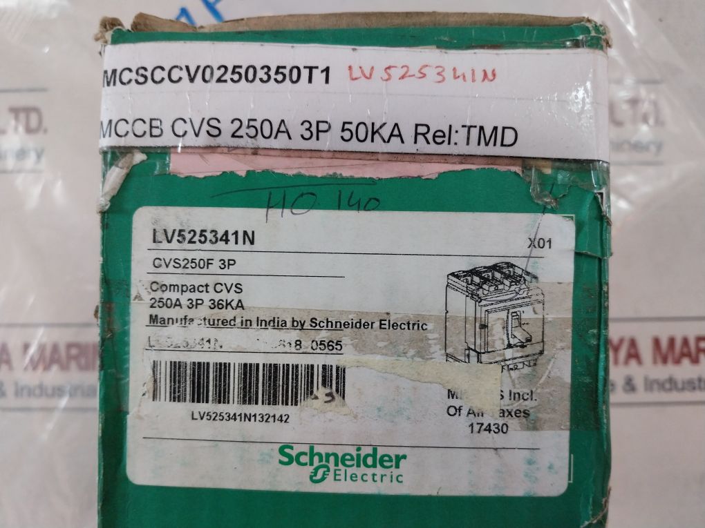 Schneider Electric Cvs250F Circuit Breaker 2000A