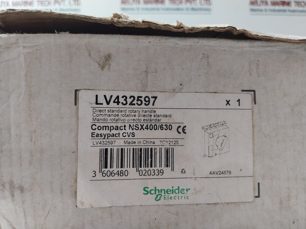 Schneider Electric Cvs400F Direct Standard Rotary Handle