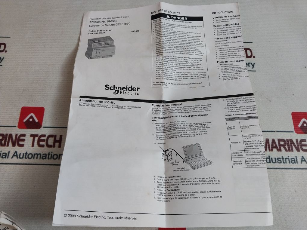 Schneider Electric Eci850Mg Power Logic