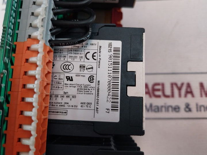 Schneider Electric El05-967 Control Card 110V