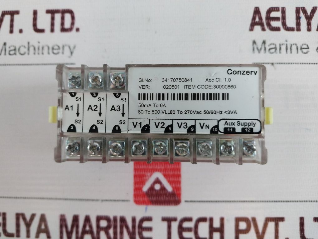 Schneider Electric Elf3259 Conzerv Power & Vaf Digital Energy Meter
