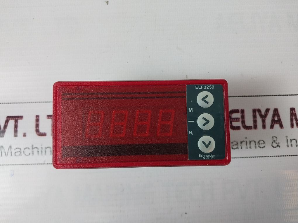 Schneider Electric Elf3259 Power & Vaf Digital Energy Meter 80 To 270 Vac
