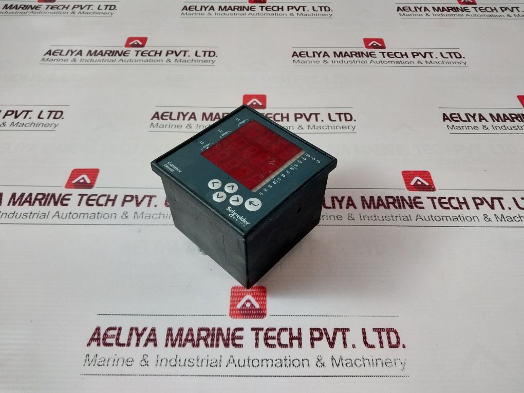 Schneider Electric Conzerv Em6400 Digital Panel Meter 3 Row