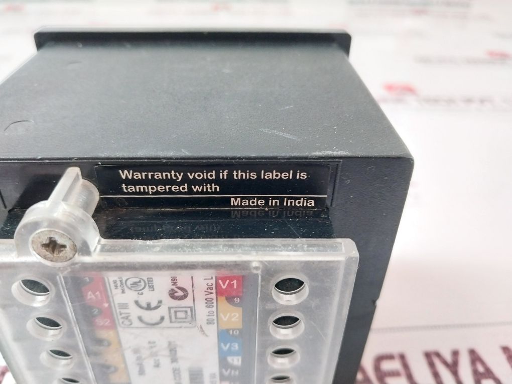 Schneider Electric Conzerv Em6400 Digital Panel Meter 3 Row