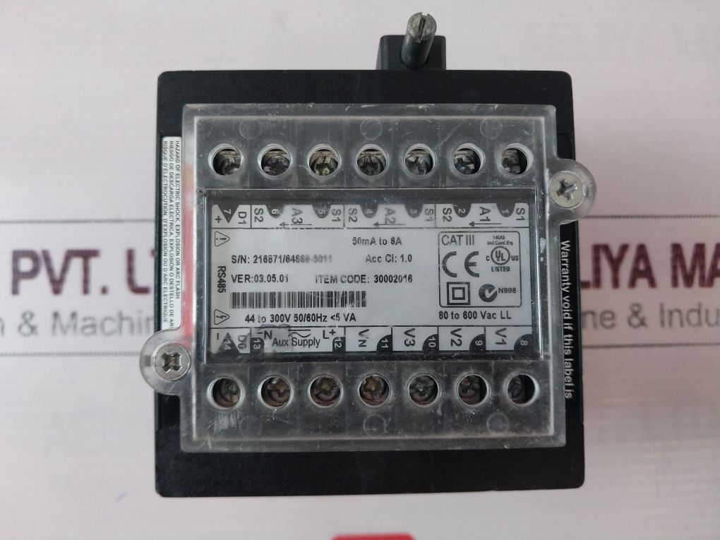 Schneider Electric Conzerv Em6433 Energy Meter