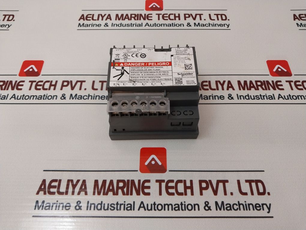 Schneider Electric Em6436H Digital Vaf Meter