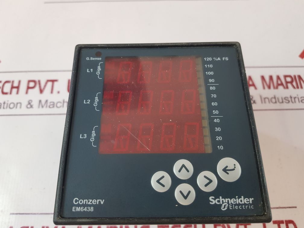 Schneider Electric Conzerv Em6438 Power Meter Ver: 03.05.03