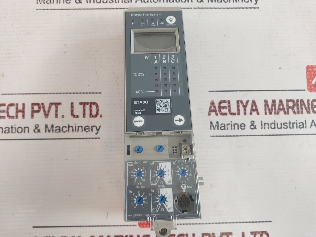 Schneider Electric Eta6G Protection Relay S1B15016 (Without Battery)