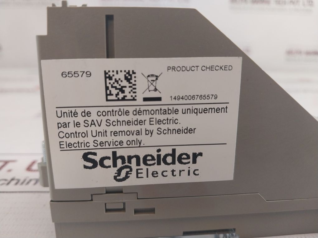 Schneider Electric Eta6G Protection Relay S1B15016 (Without Battery)