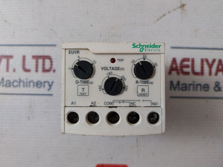 Schneider Electric Euvr-220N7 Electronic Undervoltage Relay 220Vac 50/60Hz