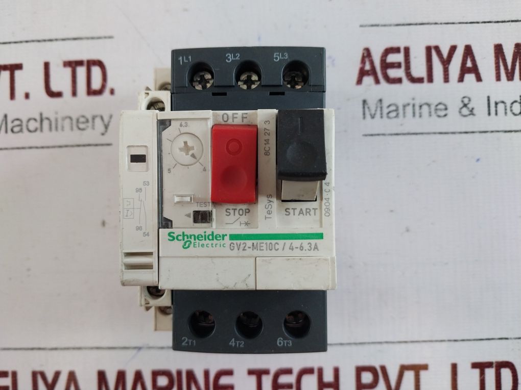 Schneider Electric/Telemecanique Gv2-me10C/4-6.3A Motor Circuit Breaker Gvad0110