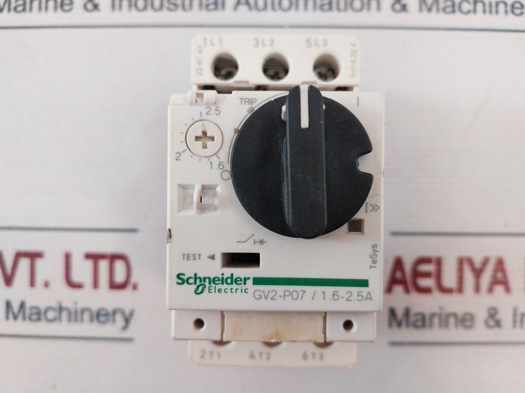 Schneider Electric Gv2-p07/1.6-2.5A Circuit Breaker Class 10 50/60Hz