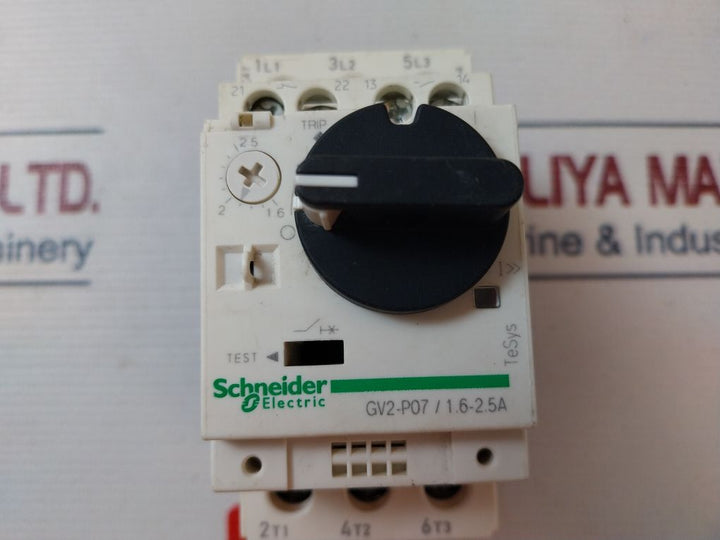 Schneider Electric Gv2-p07/1.6-2.5A Motor Protection Circuit Breaker 6Kv 690V