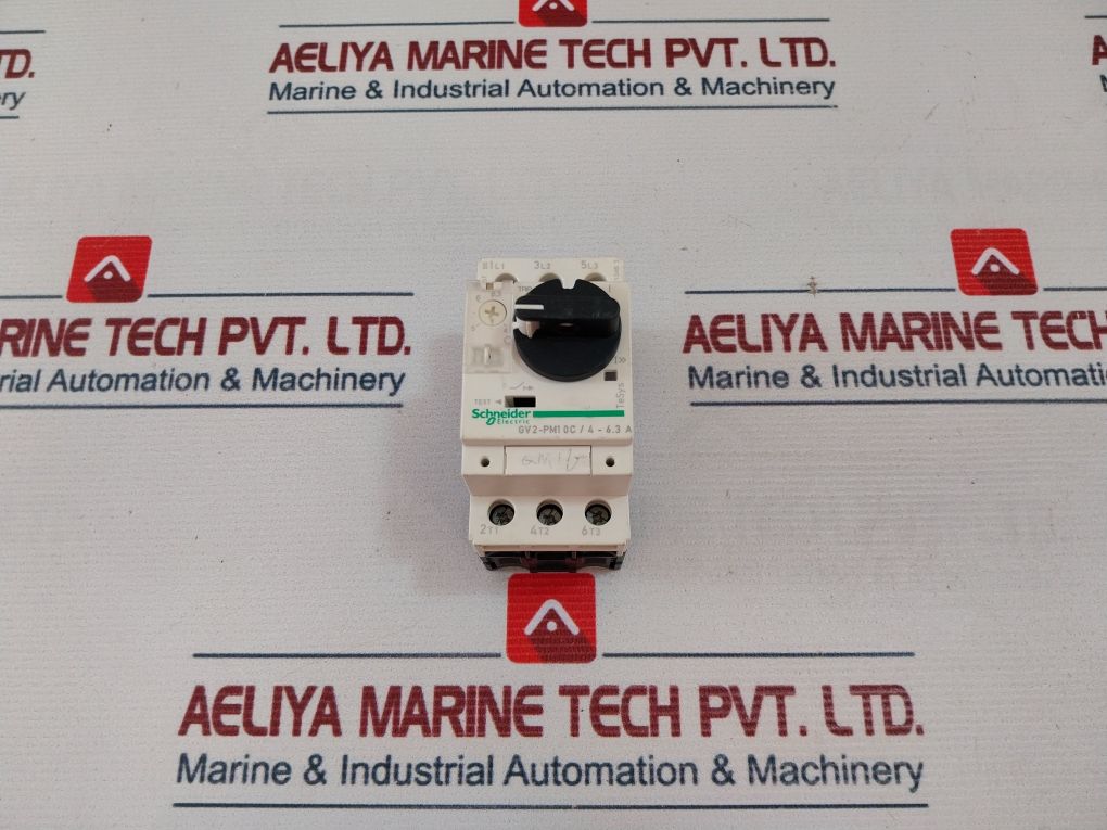 Schneider Electric Gv2-pm10C/4-6.3A Circuit Breaker