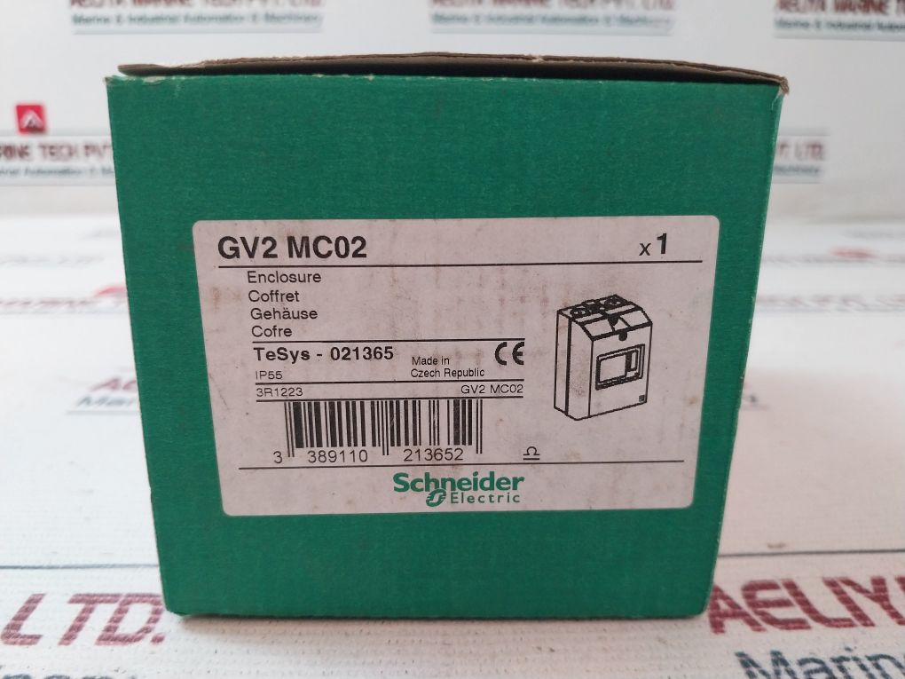 Schneider Electric Gv2 Mc02 Surface Enclosure Ip55