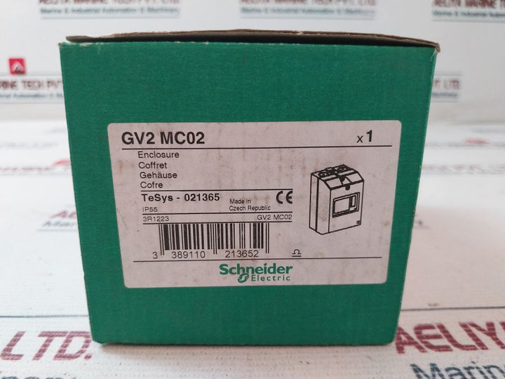 Schneider Electric Gv2 Mc02 Surface Enclosure Ip55