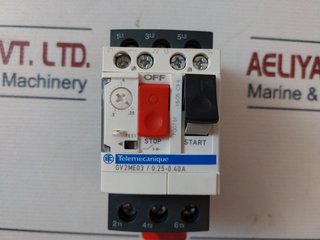 Schneider Electric Gv2 Me03/0.25-0.40A Motor Protection Switch Kit Ip20 055593
