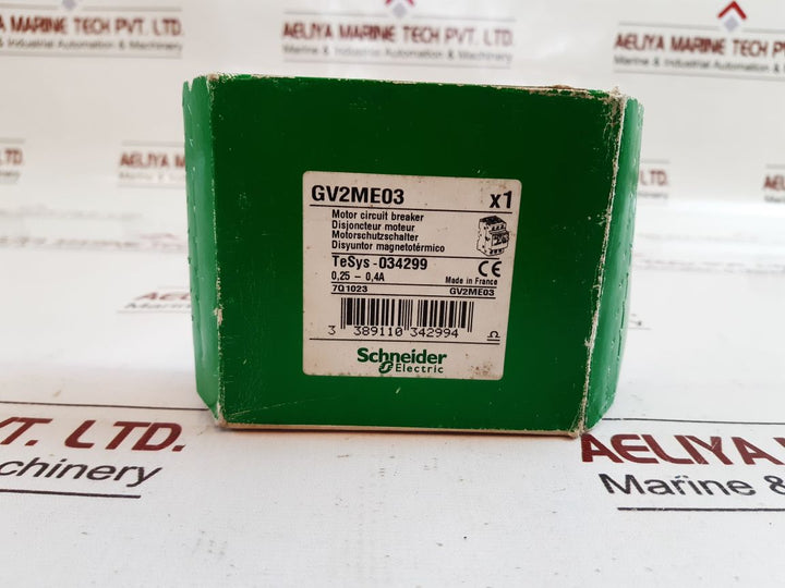 Schneider Electric Gv2Me03 Motor Circuit Breaker