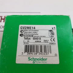 Schneider Electric Gv2Me14 Motor Circuit Breaker