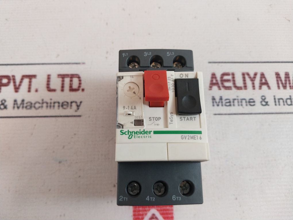 Schneider Electric Gv2Me16 Motor Circuit Breaker 3P Ac 440V 14A