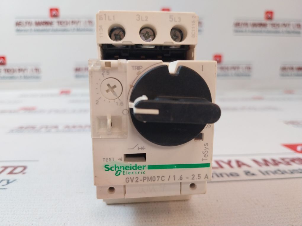 Schneider Electric Gv2Pm07C 1.6-2.5A Motor Thermal Magnetic Circuit Breaker