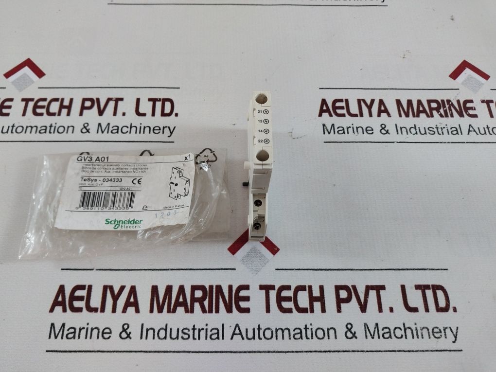 Schneider Electric Gv3A01 Auxiliary Contact Blocks