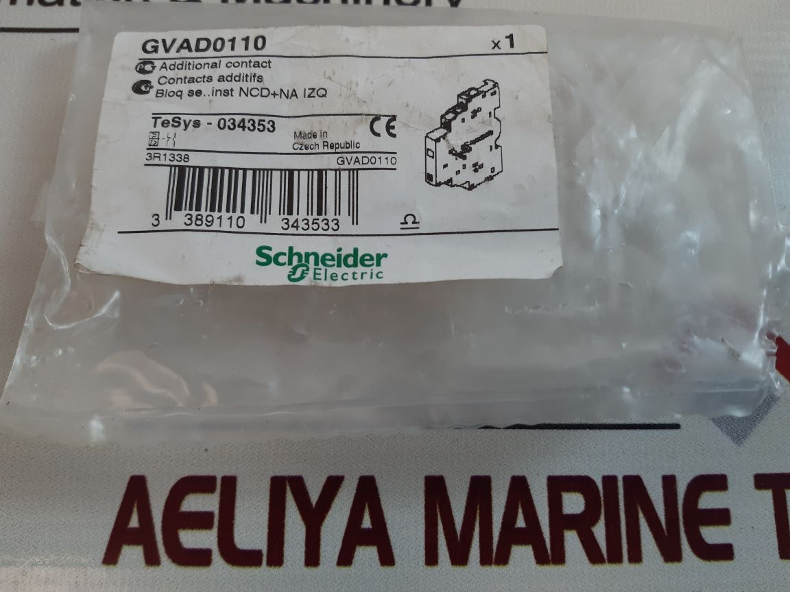 Schneider Electric Gvad0110 Auxiliary Contact