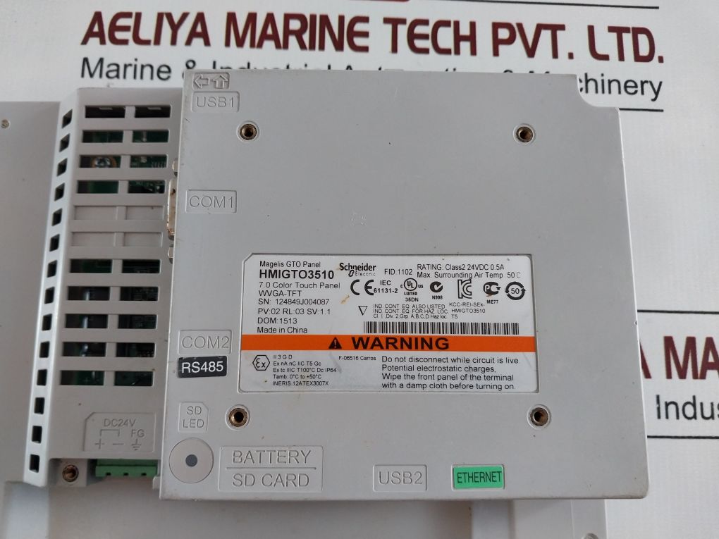 Schneider Electric Hmigto3510 7.0 Color Touch Panel