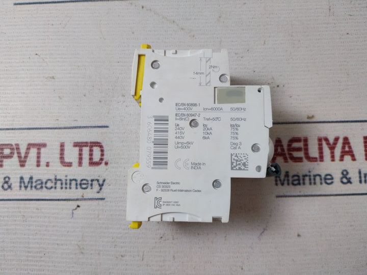 Schneider Electric Ic60N C10A Miniature Circuit Breaker