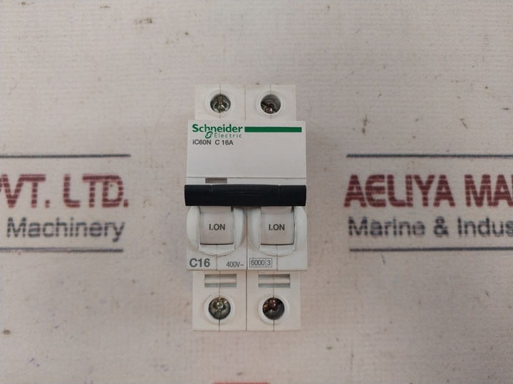 Schneider Electric Ic60N C 16A Miniature Circuit Breaker A9F74216