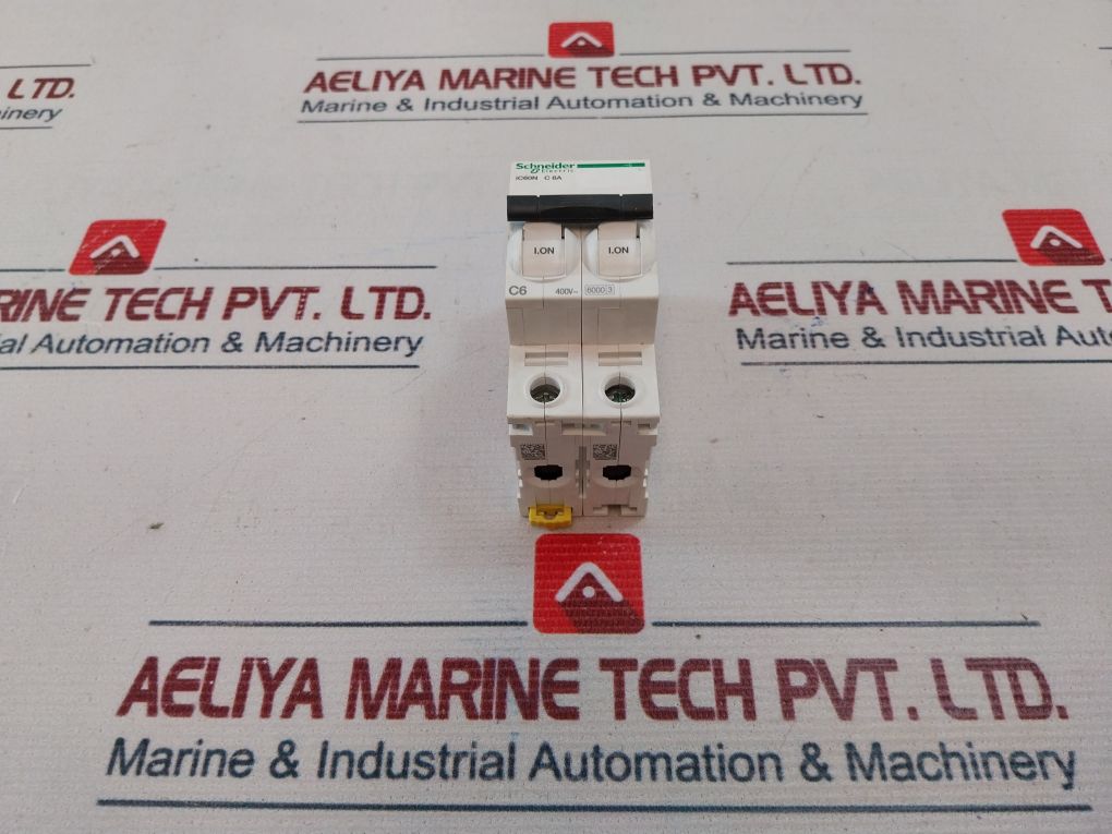 Schneider Electric Ic60N C 6A Miniature Circuit Breaker A9F74206