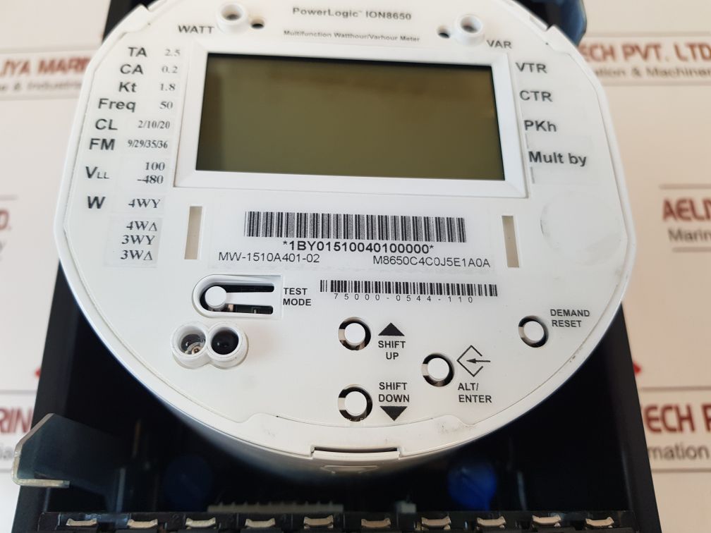Schneider Electric Power Logic Ion8650 Varhour Meter