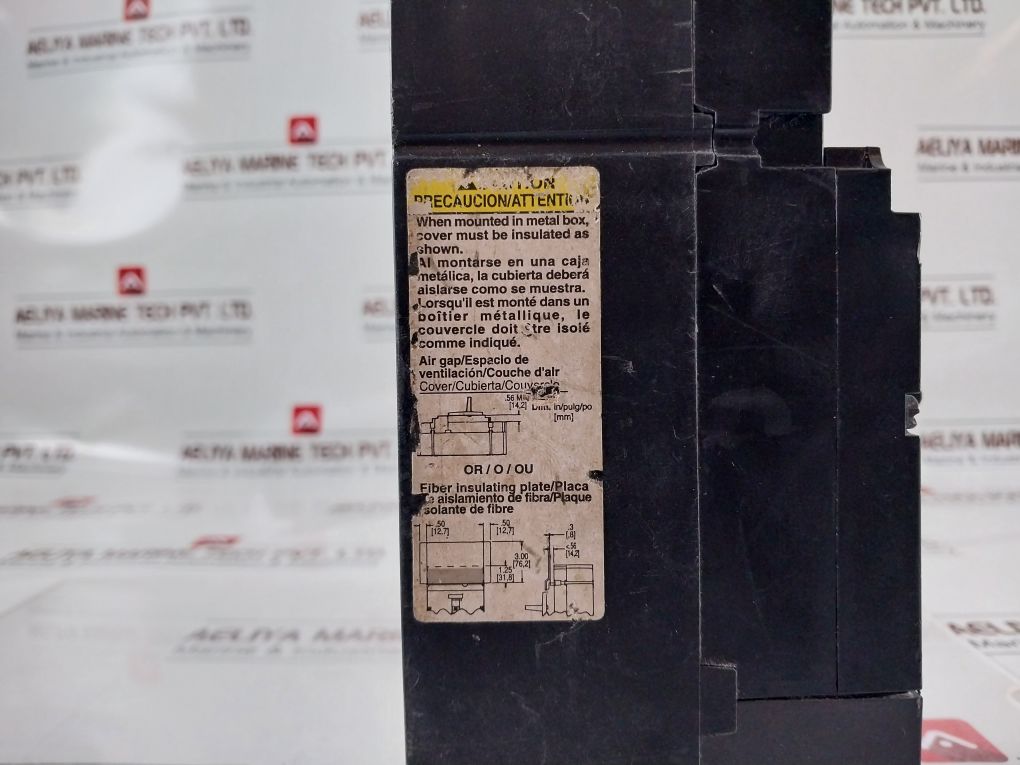Schneider/Square D Jjp36225 3 Pole Powerpact Molded Case Circuit Breaker