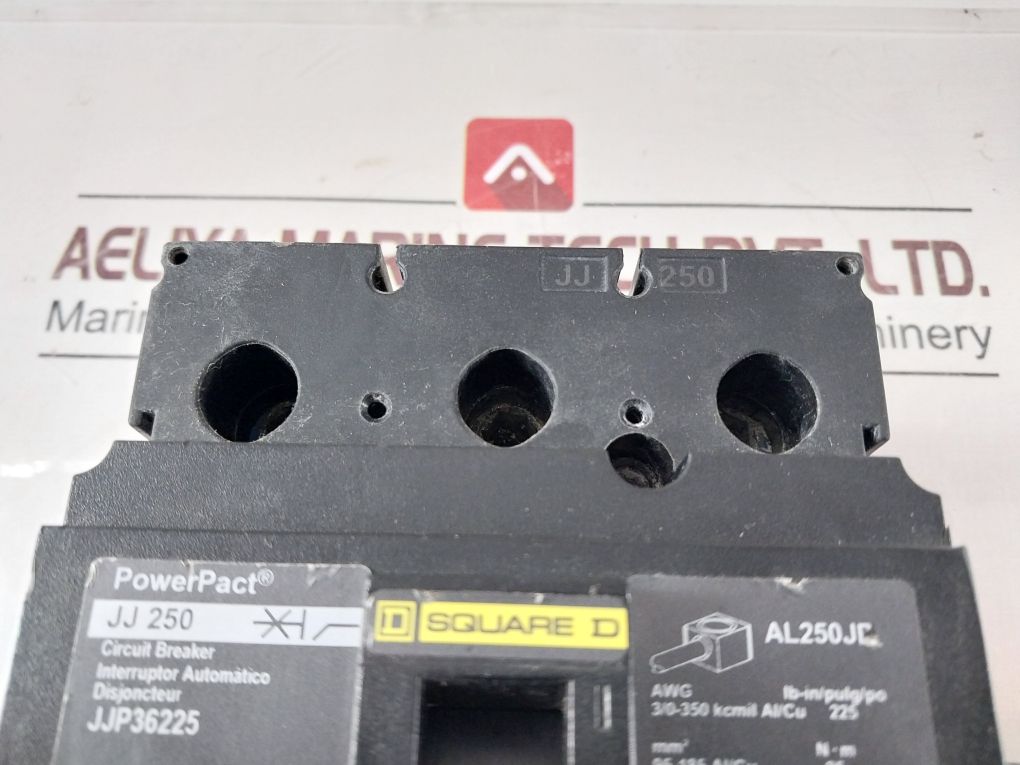 Schneider/Square D Jjp36225 3 Pole Powerpact Molded Case Circuit Breaker