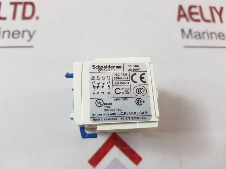 Schneider electric la1 kn 22 contact block