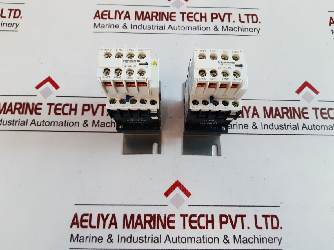 Schneider electric la1 kn 22 contact block with connector