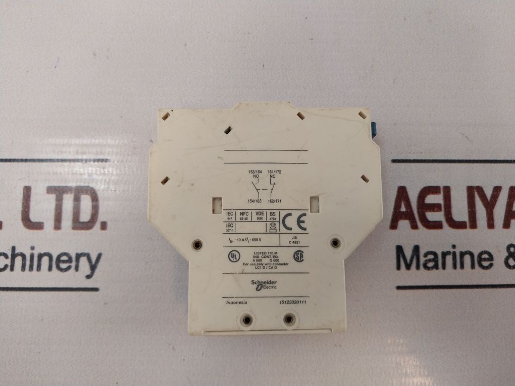 Schneider Electric Lad8N11 Auxiliary Contact Block